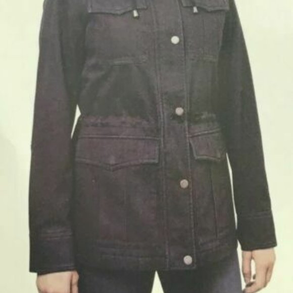 Womens Dark Navy Lucky Brand Anorak 